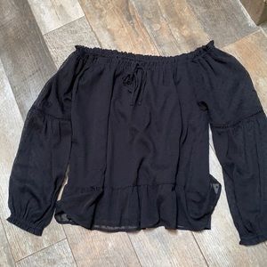 Hollister off the shoulder top